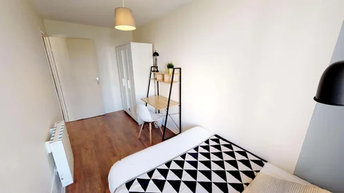 Chambre privée à 7 Rue des Teinturiers, 69100 Villeurbanne, France, image 2 de 15