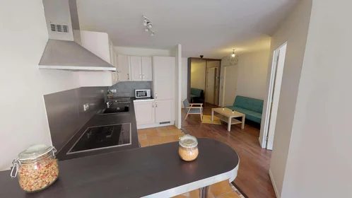Chambre privée à 7 Rue des Teinturiers, 69100 Villeurbanne, France, image 6 de 15