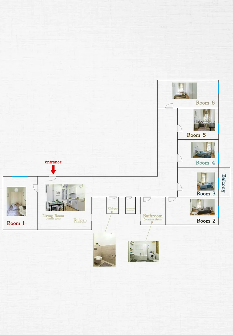 Quarto amigo do estudante em  com comodidades modernas