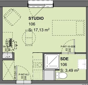 Private room in residence at Mulhouse, 68100, image 9 of 26
