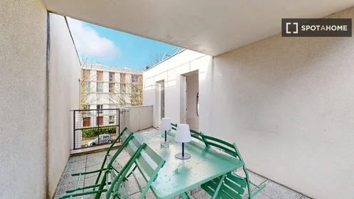Quarto privado em Place du Méridien, imagem 10 de 19