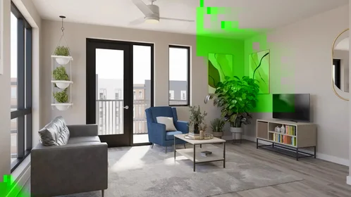 Özel oda konumu South Figueroa Street, 7 27 görüntüsü