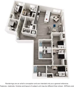 Private room at South Figueroa Street, image 1 of 10