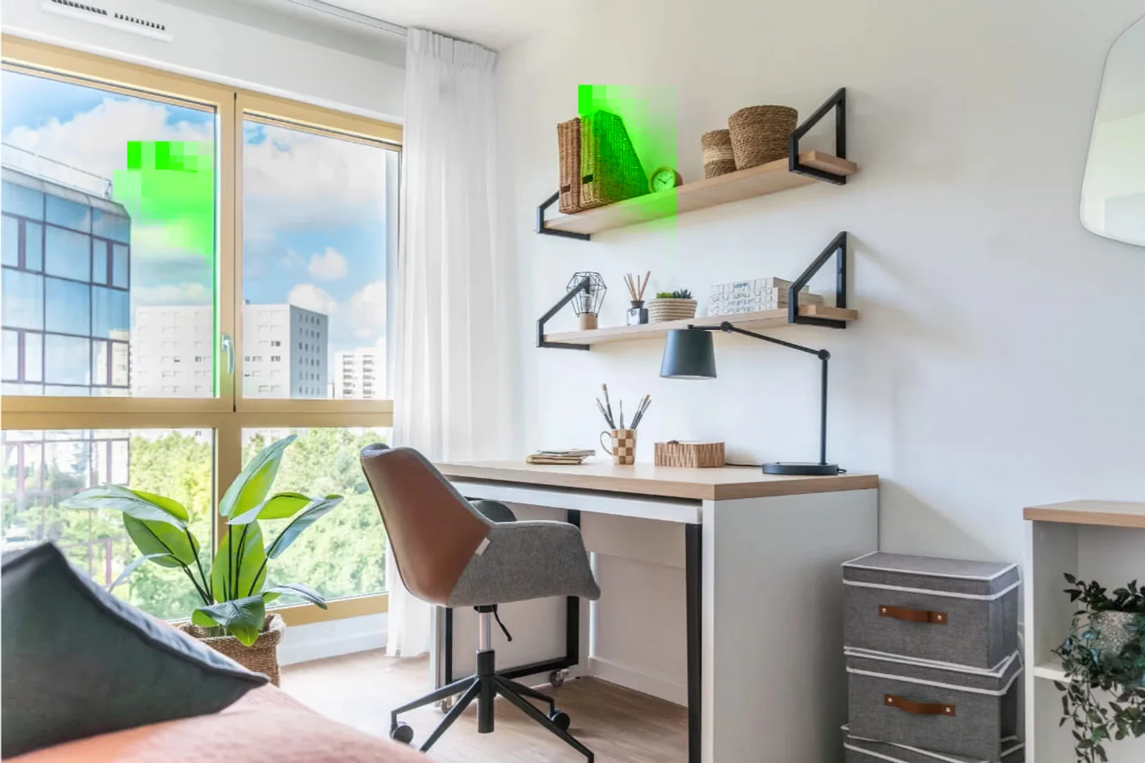 Fully equipped studio flat for students in 