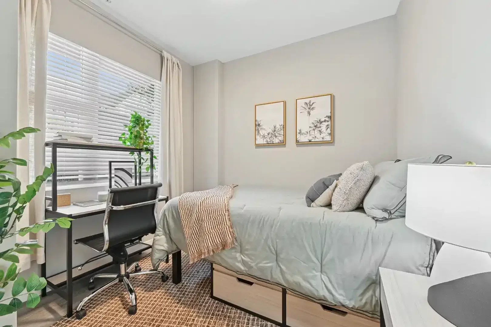 Habitación para estudiantes en  con modernas comodidades