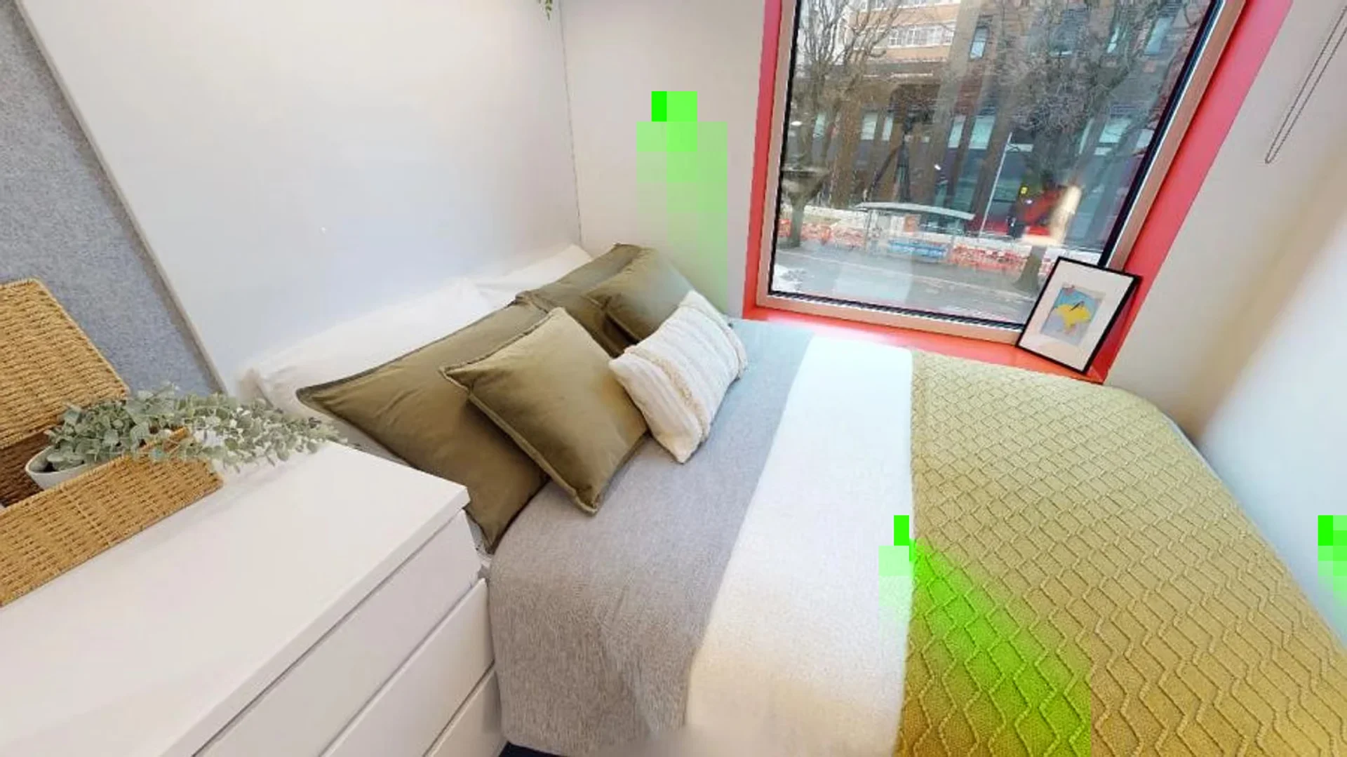 Chambre d'étudiant fonctionnelle parfaite pour étudier dans 