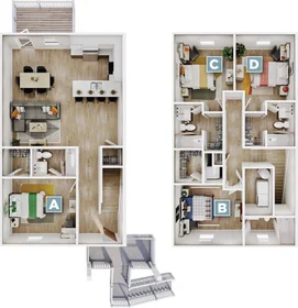Chambre privée à Idlewild Boulevard, image 1 de 10