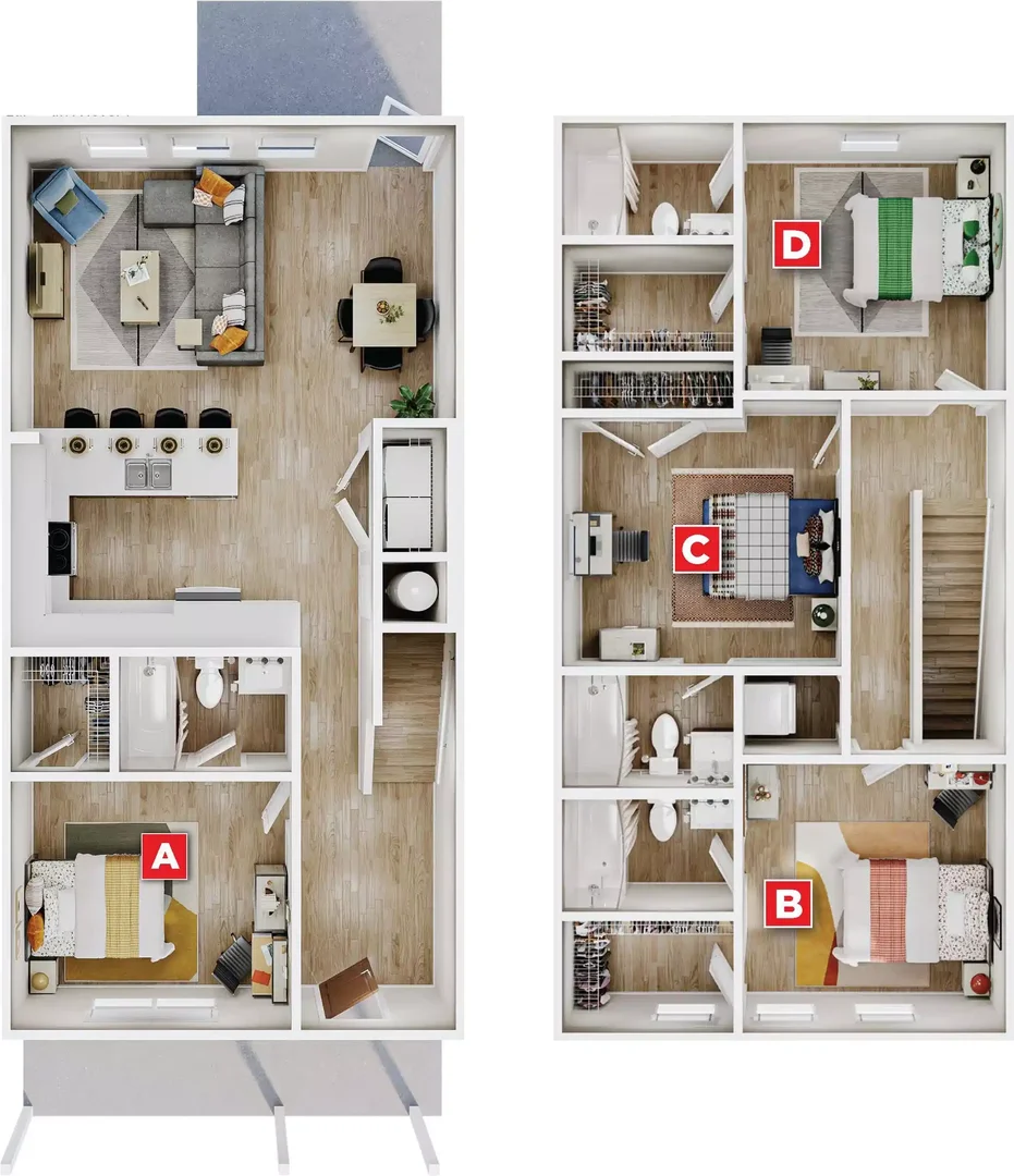 Budgetfreundliches Studentenzimmer in Campusnähe in 