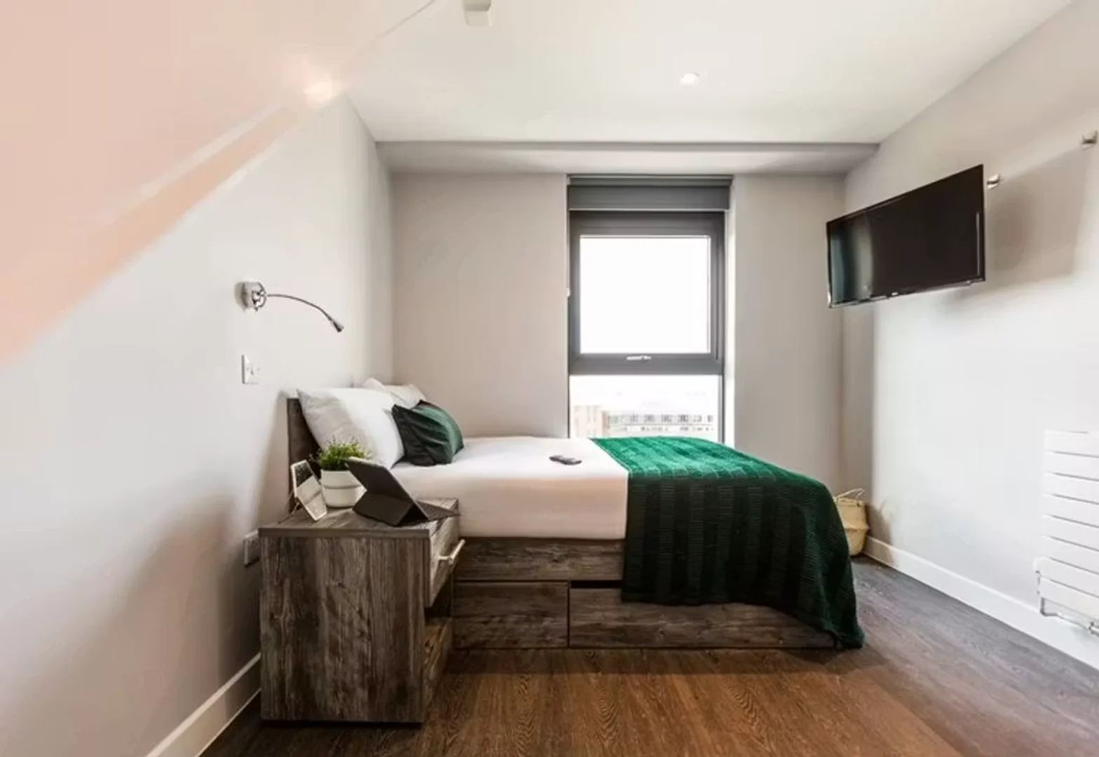 Comfortable and spacious student room in 