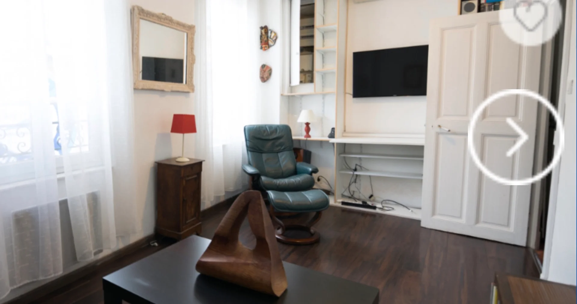 Abgeschlossenes Studio für Studenten im Zentrum von 