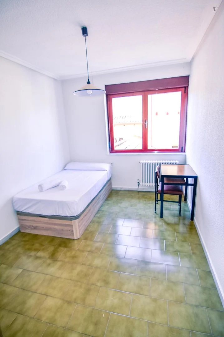 Camera per studenti in  con area studio e servizi in comune