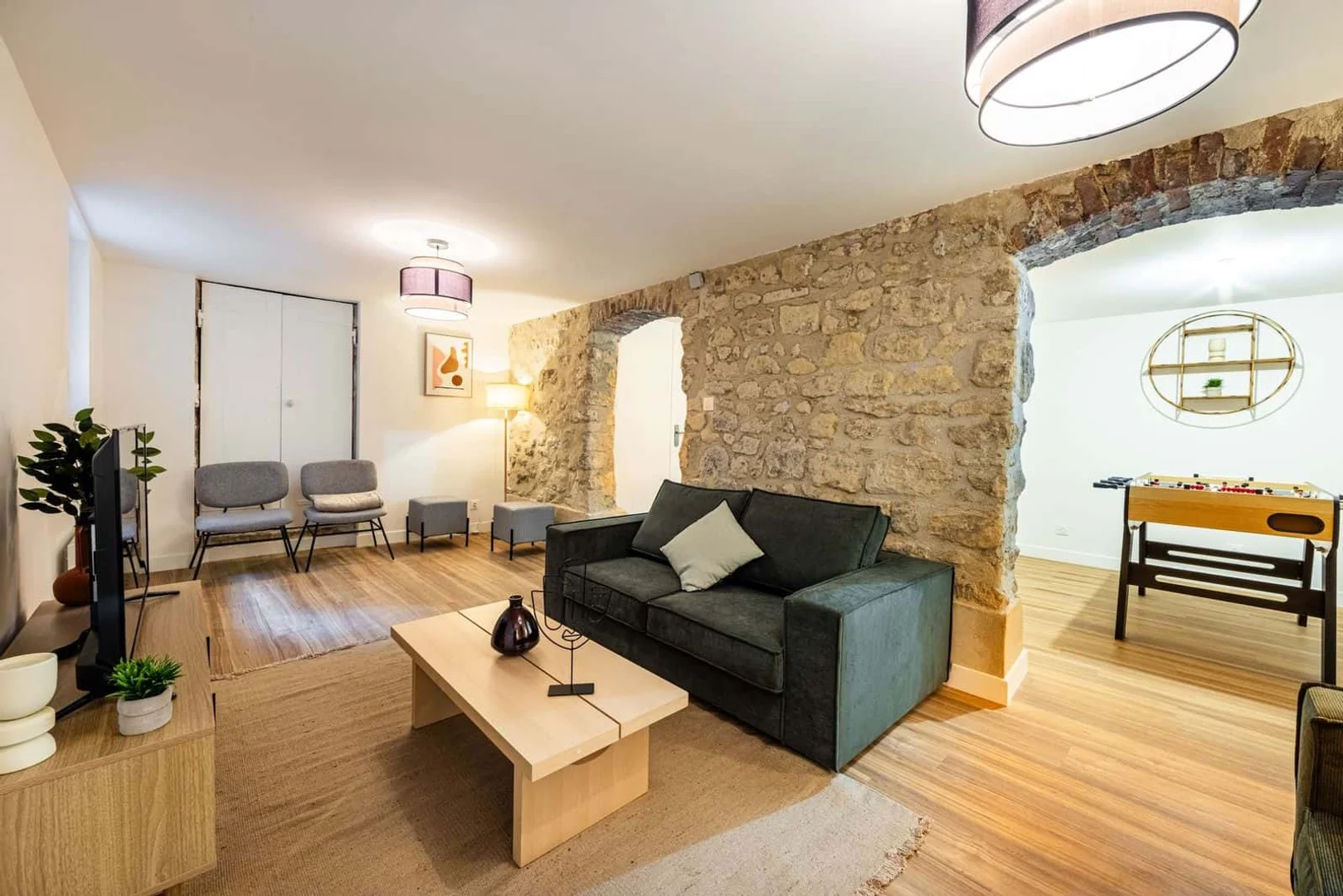 Habitación asequible para estudiantes con buena iluminación en 