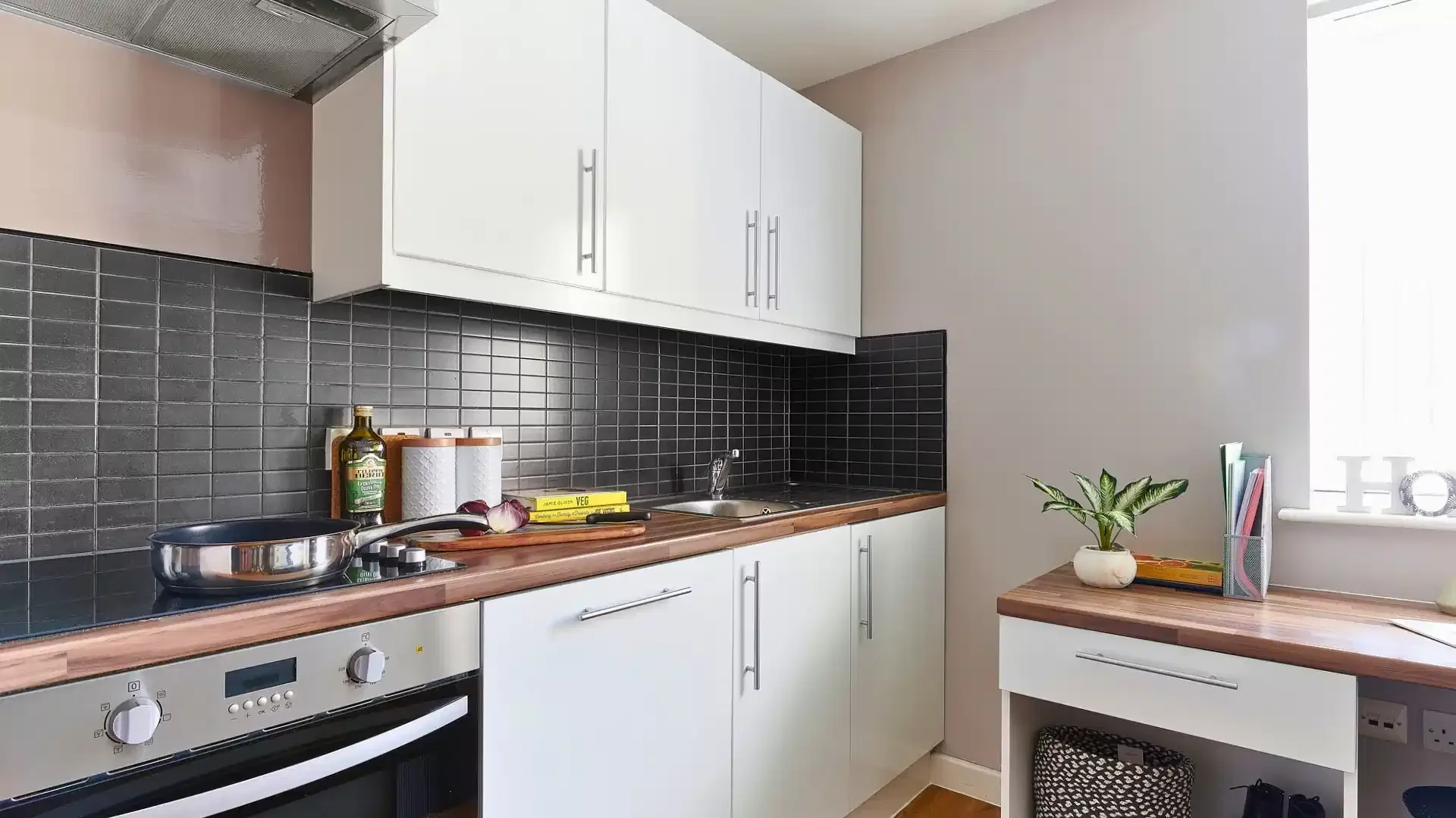 Self-contained studio for students in central