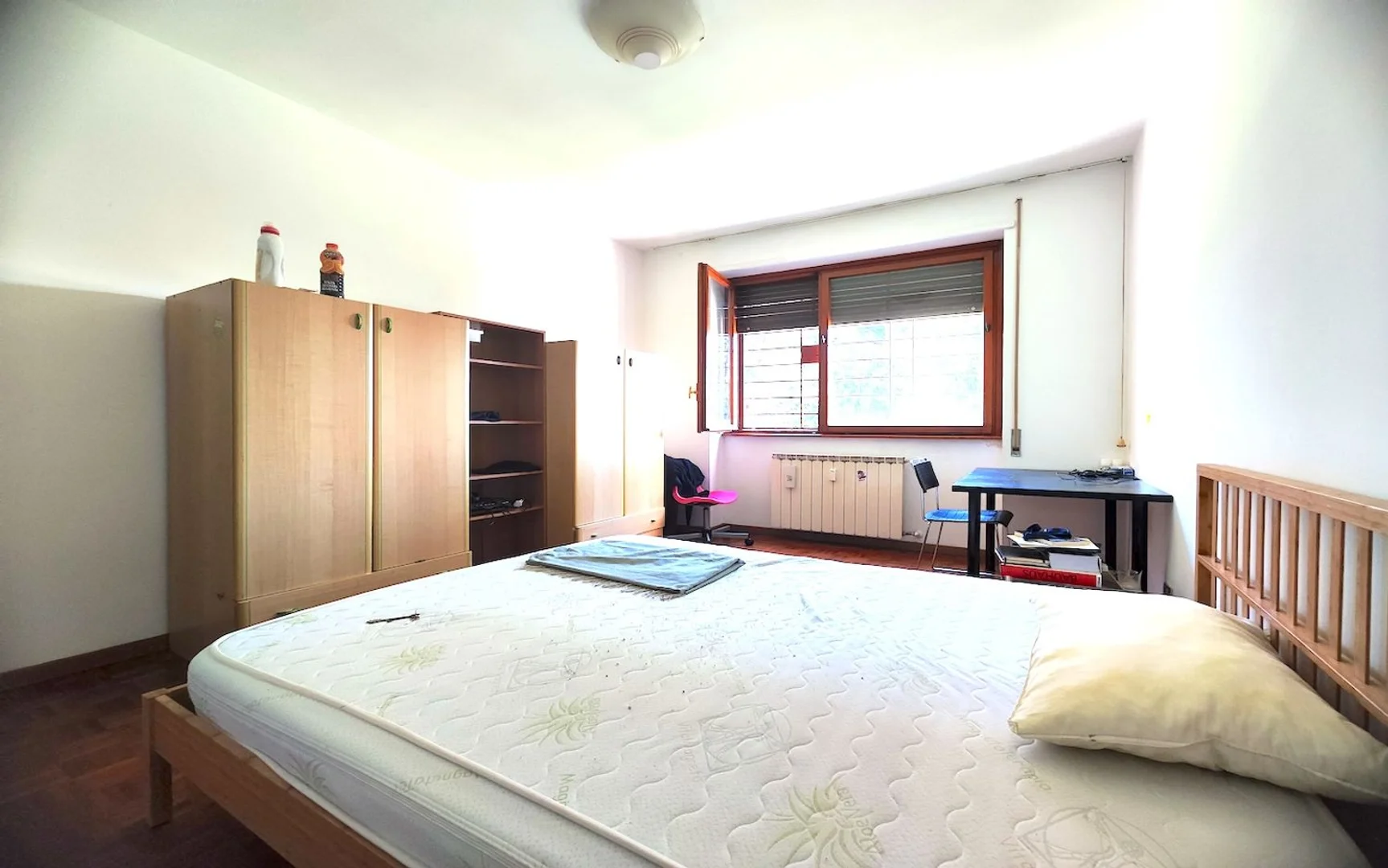 Chambre abordable pour les étudiants avec un bon éclairage dans