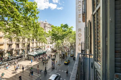 私人房间 在 La Rambla 121, 16的图像4