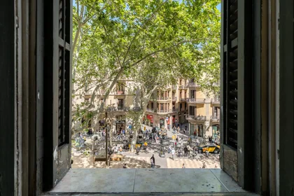 私人房间 在 La Rambla 121, 15的图像3