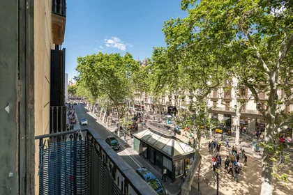 私人房间 在 La Rambla 121, 16的图像1
