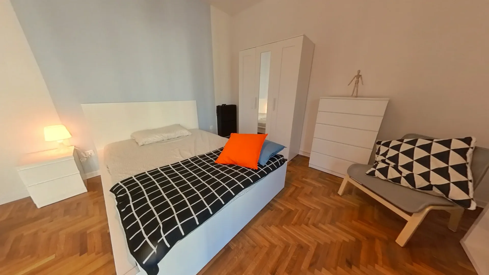 Camera accogliente per studenti disponibile a 