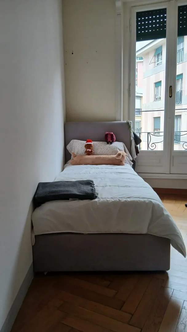 Chambre d'étudiant confortable et spacieuse dans 
