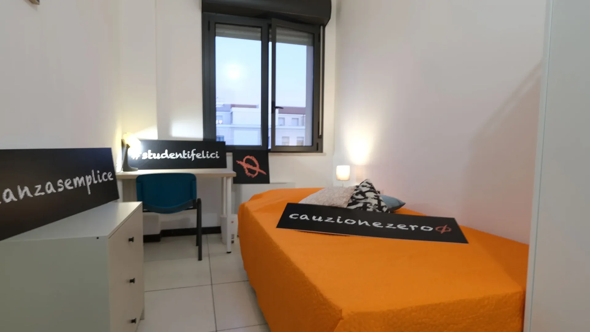Quarto acolhedor para estudantes disponível em 