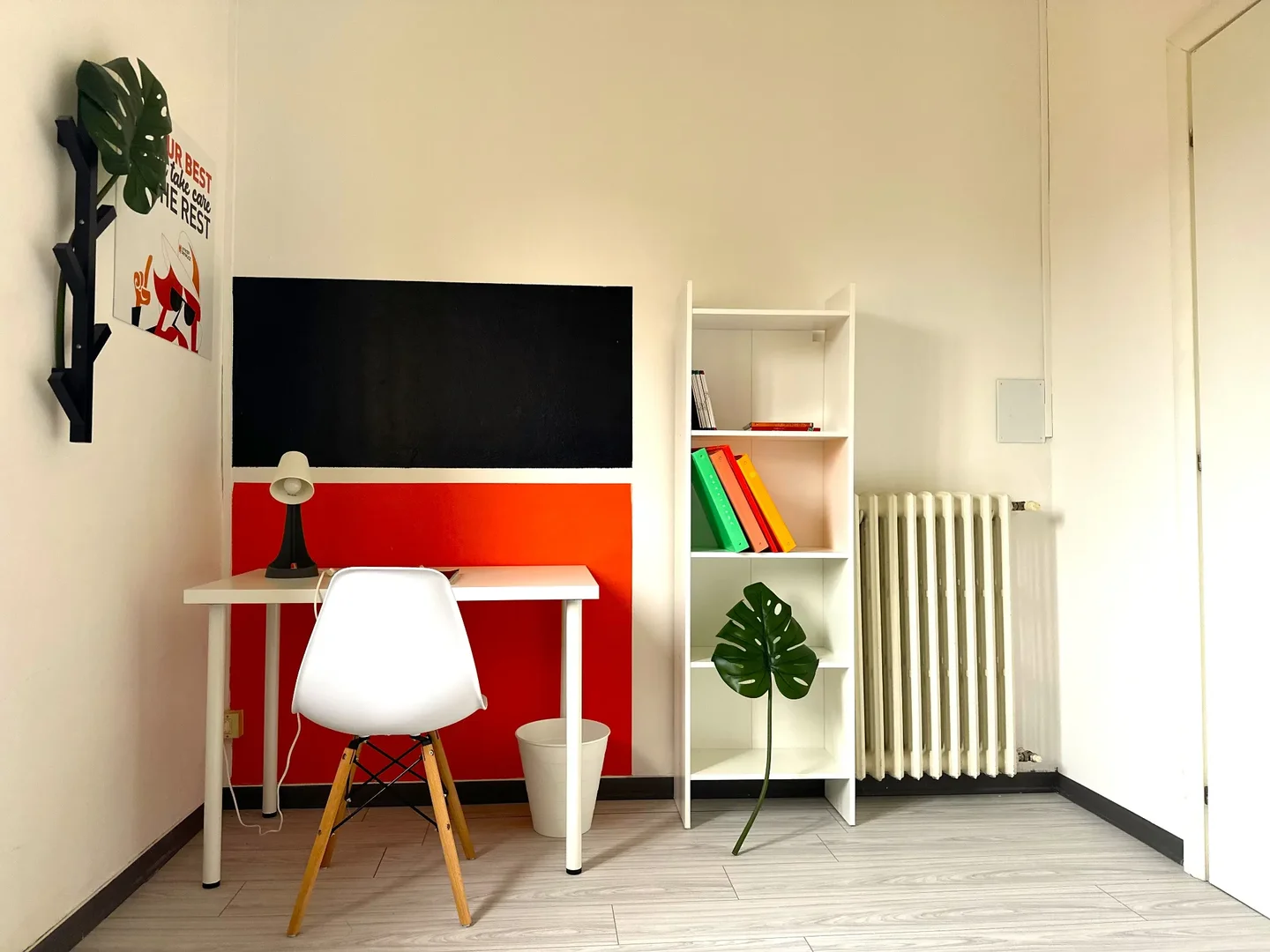Chambre d'étudiant confortable et spacieuse dans 