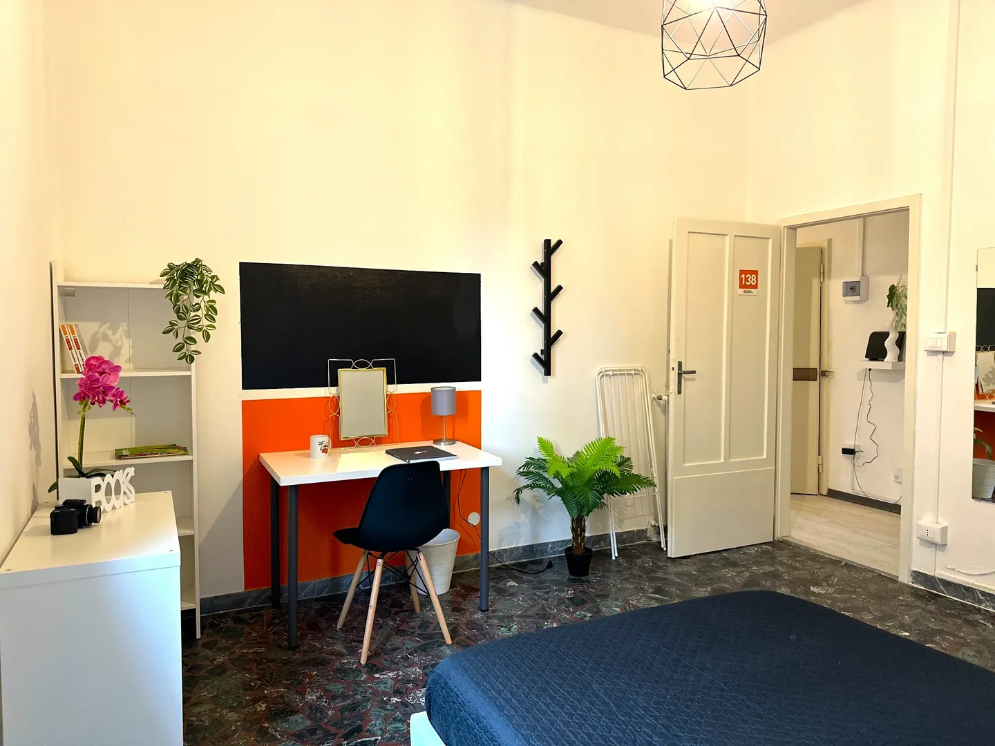 Chambre d'étudiant confortable et spacieuse dans 