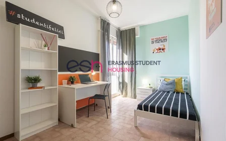 Quarto privado em Via Giovan Battista Pellizzi, imagem 3 de 15