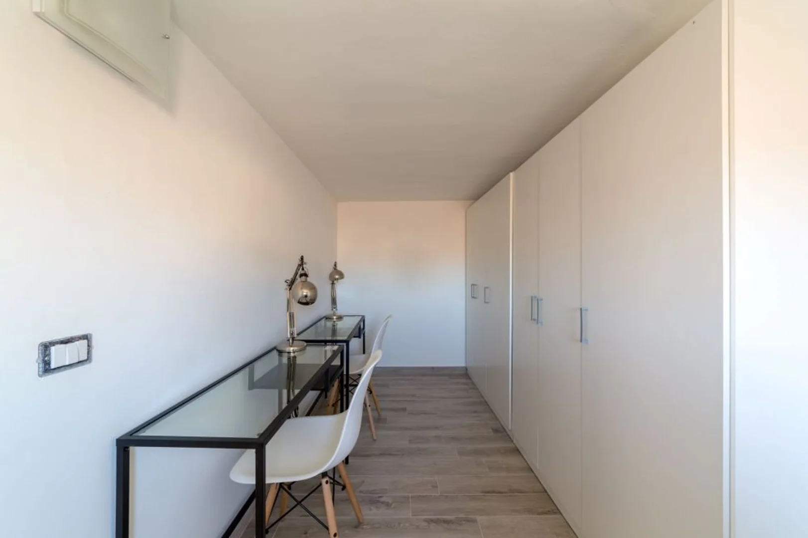 Affordable room for students with ample lighting in