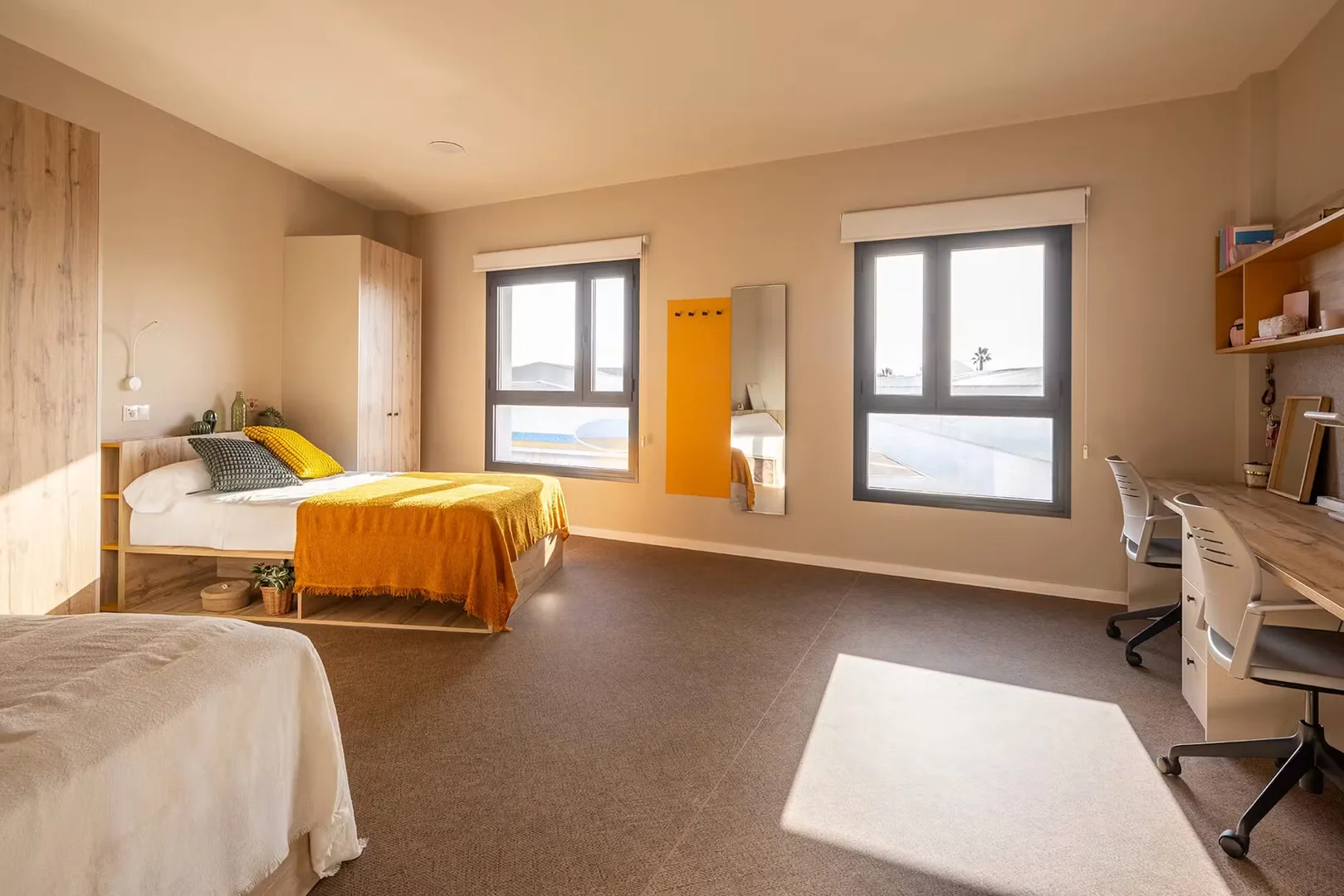 Habitación en apartamento estudiantil en alquiler en , completamente amueblado