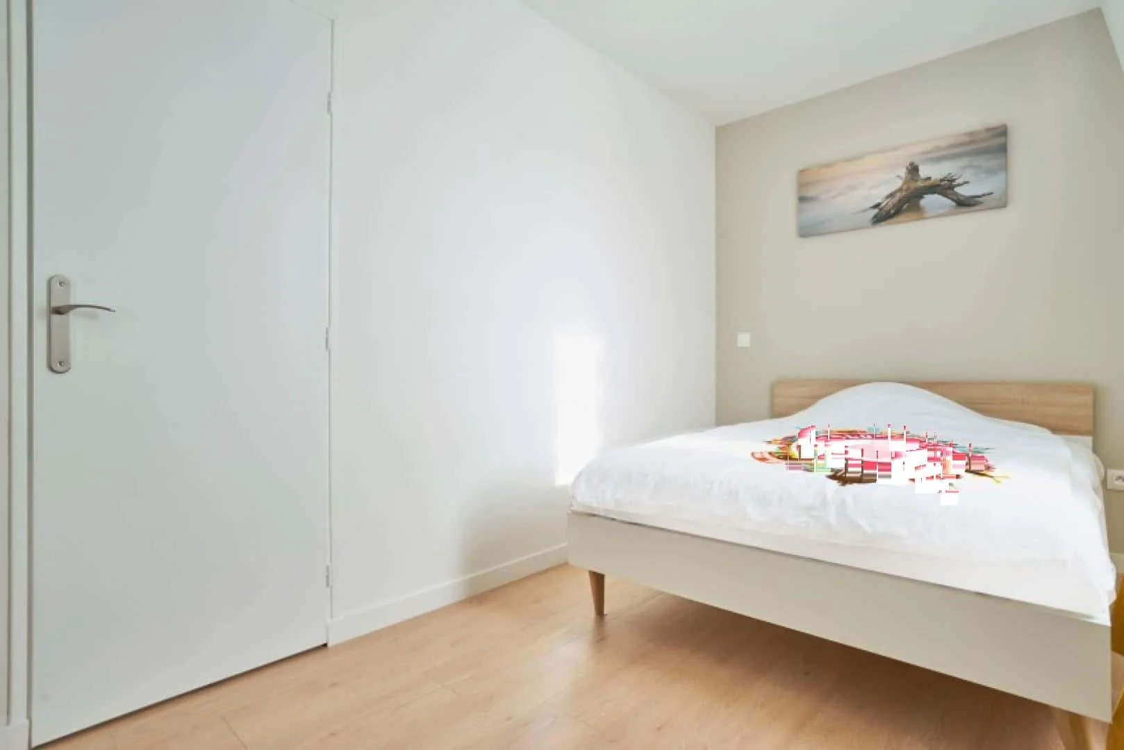 Habitación asequible para estudiantes con buena iluminación en 