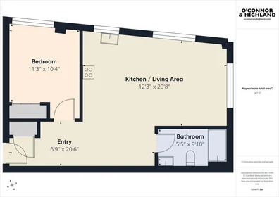 Apartamento inteiro em residência em 632, Centre St., Unit 204, Jamaica Plain, Boston, MA, 02139, imagem 16 de 16