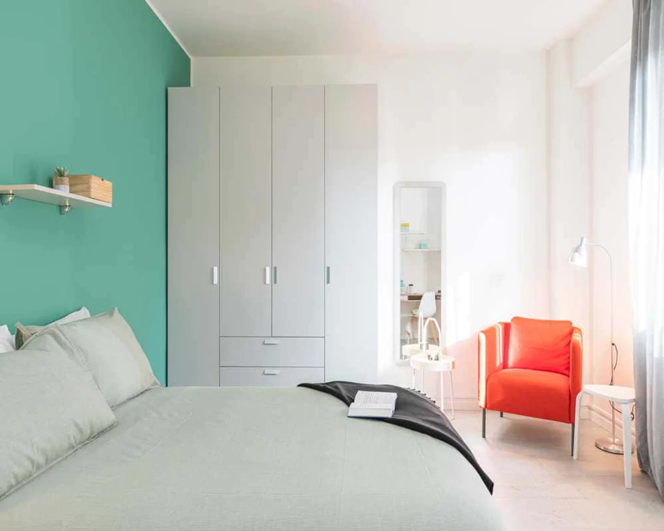 Chambre à louer dans un appartement d'étudiant à , entièrement meublée