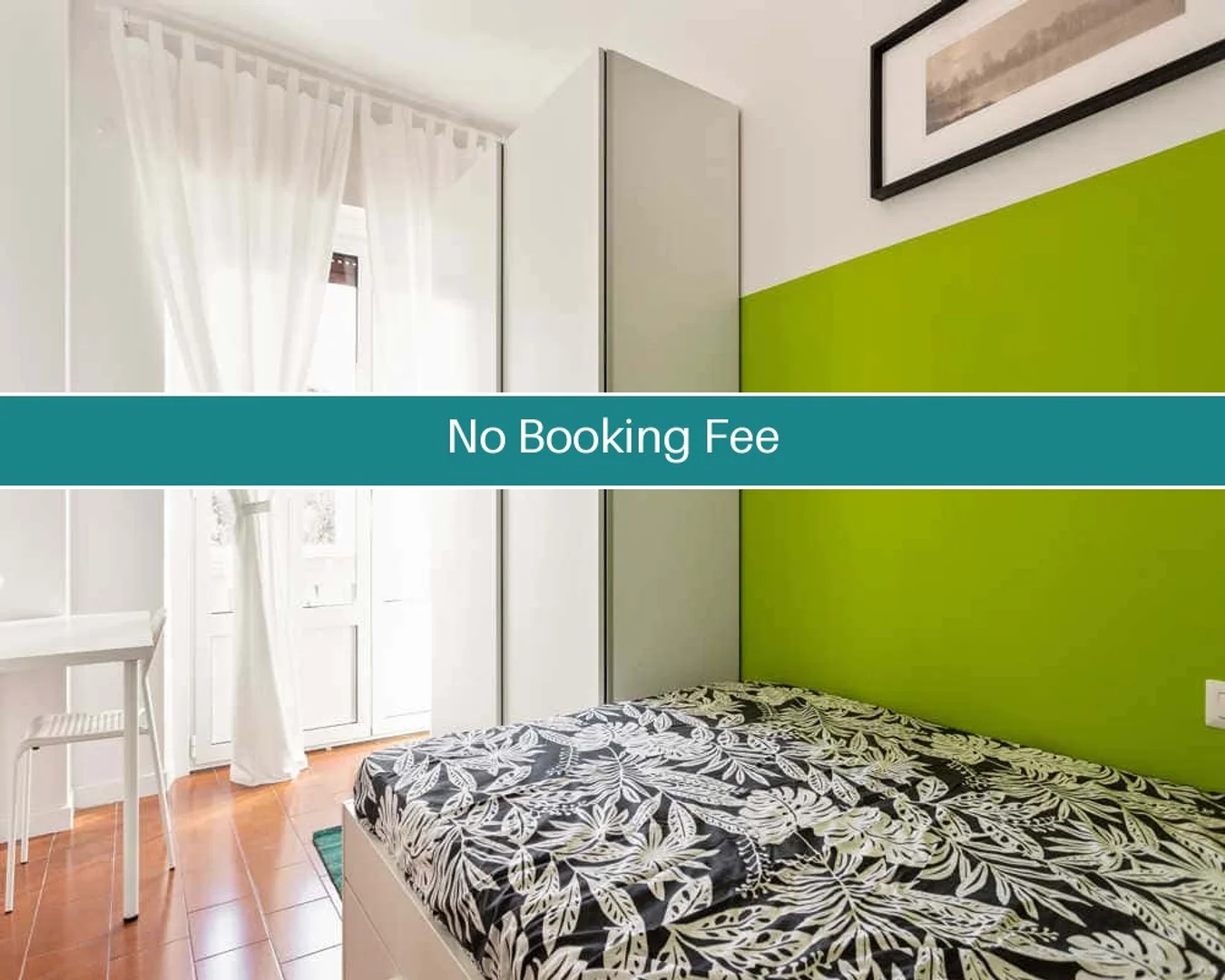 Habitación en apartamento estudiantil en alquiler en , completamente amueblado