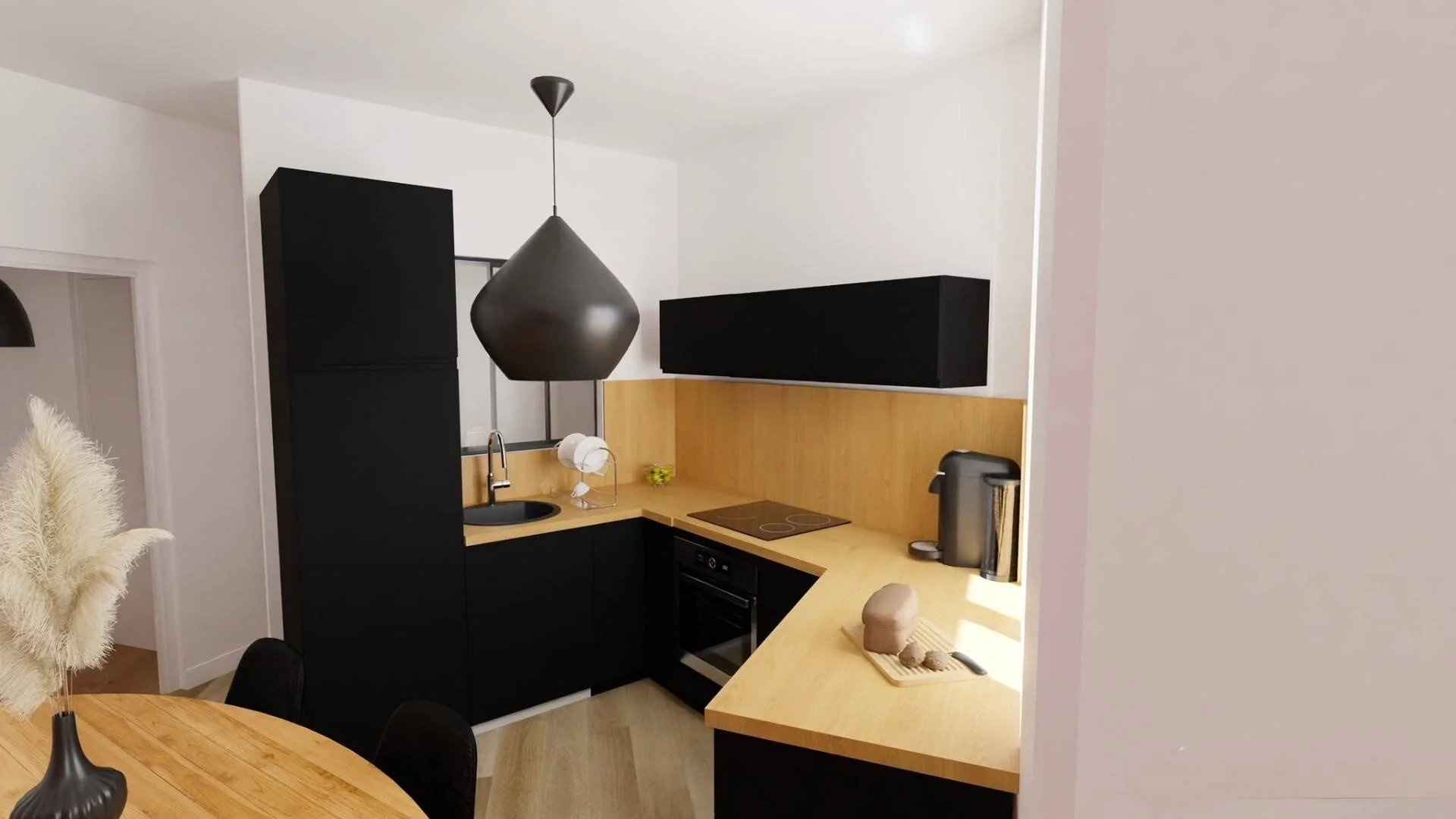 Habitación para estudiantes en  con área de estudio y facilidades compartidas