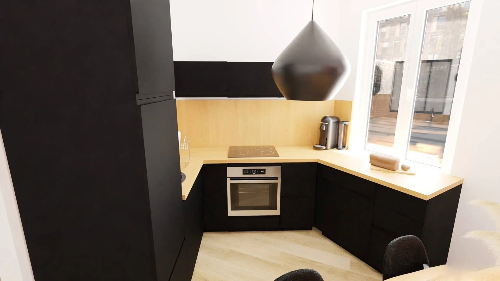 Habitación para estudiantes en  con área de estudio y facilidades compartidas