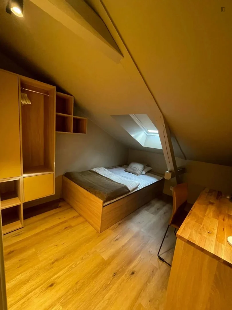 Quarto de estudante económico perto do campus em