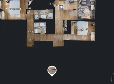 Quarto privado em 1 Sq. des Cloteaux, 35200 Rennes, France, imagem 8 de 9