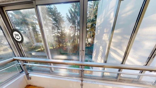 Habitación privada en 11 Sq. du Haut Blosne, 35200 Rennes, France, imagen 10 de 18