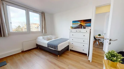Private room at 427 Cr Émile-Zola, 69100 Villeurbanne, France, image 1 of 10