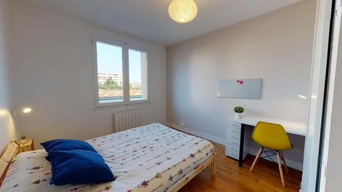 Private room at 90 Rue Greuze, 69100 Villeurbanne, France, image 1 of 13