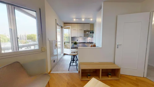 Private room at 11 Rue Lafontaine, 69100 Villeurbanne, France, image 15 of 16