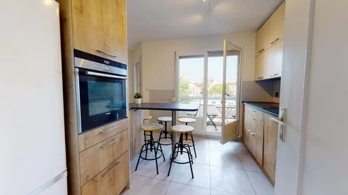 Private room at 11 Rue Lafontaine, 69100 Villeurbanne, France, image 5 of 14
