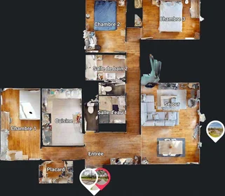 Habitación privada en 5 Rue des Blés d'Or, 78180 Montigny-le-Bretonneux, France, imagen 24 de 24