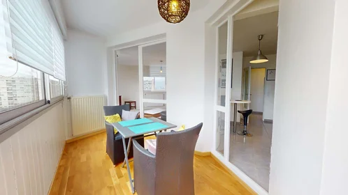 Habitación privada en 8 Av. Salvador Allende, 69100 Villeurbanne, France, imagen 19 de 20