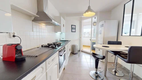Habitación privada en 8 Av. Salvador Allende, 69100 Villeurbanne, France, imagen 7 de 20