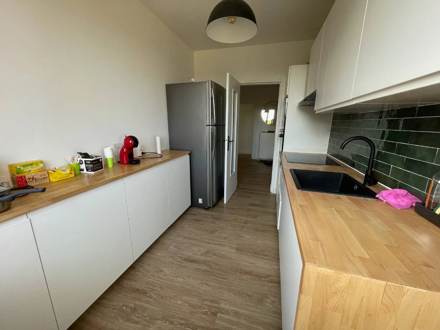 Habitación asequible para estudiantes con buena iluminación en 