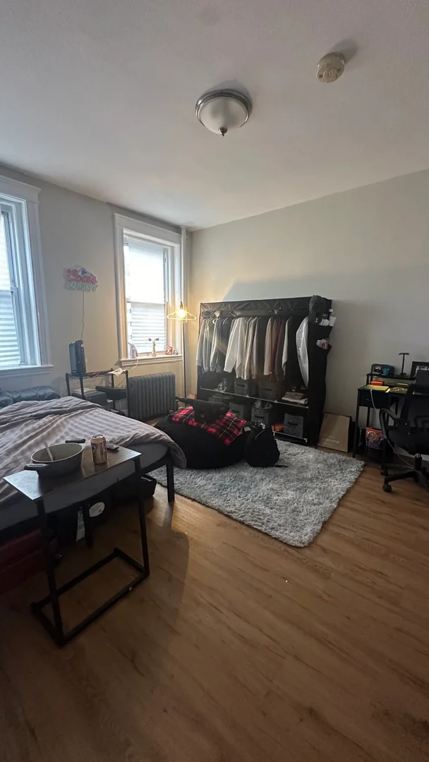 Affordable studio apartment with essential features in 