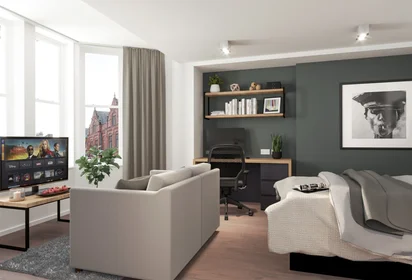 Estudio en residencia en Strawberry Pl, Newcastle upon Tyne NE1 4DS, United Kingdom, imagen 19 de 32