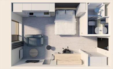 Estudio en residencia en Strawberry Pl, Newcastle upon Tyne NE1 4DS, United Kingdom, imagen 30 de 32