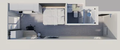 Estudio en residencia en Strawberry Pl, Newcastle upon Tyne NE1 4DS, United Kingdom, imagen 32 de 32